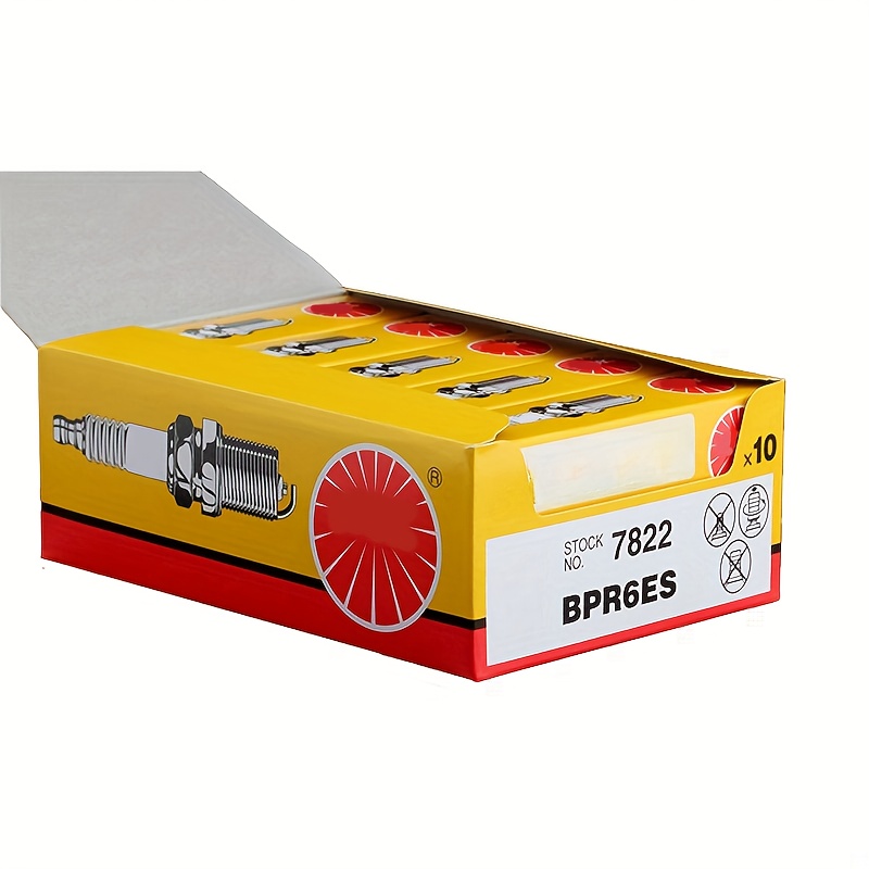Motorcycle Spark Plug - NGK BPR6ES 7822 Zündkerzen aus Nickellegierung,
