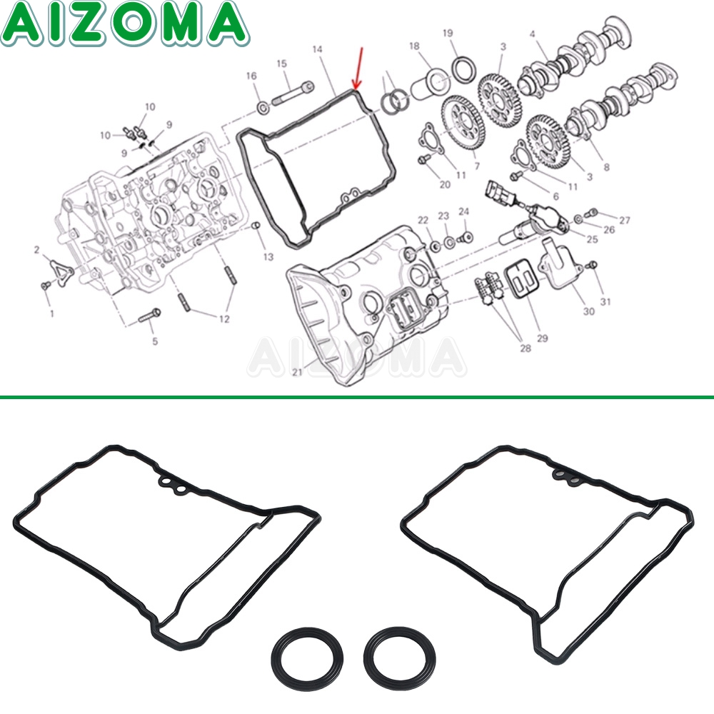Motorrad Zubehör Zylinderkopf  – Motorcycle Gasket Bewertung und Preis