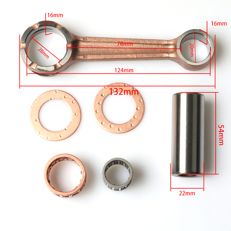 Für YAMAHA DT125 DT 125 DT175  – Motorcycle Crankshaft Bewertung und Preis
