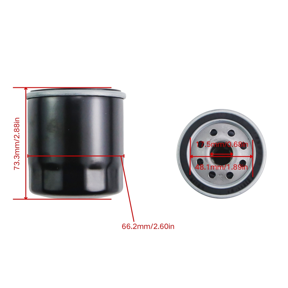 Ölfilter Ersatz 49065-0724 490 – Motorcycle Oil Filter Bewertung und Preis