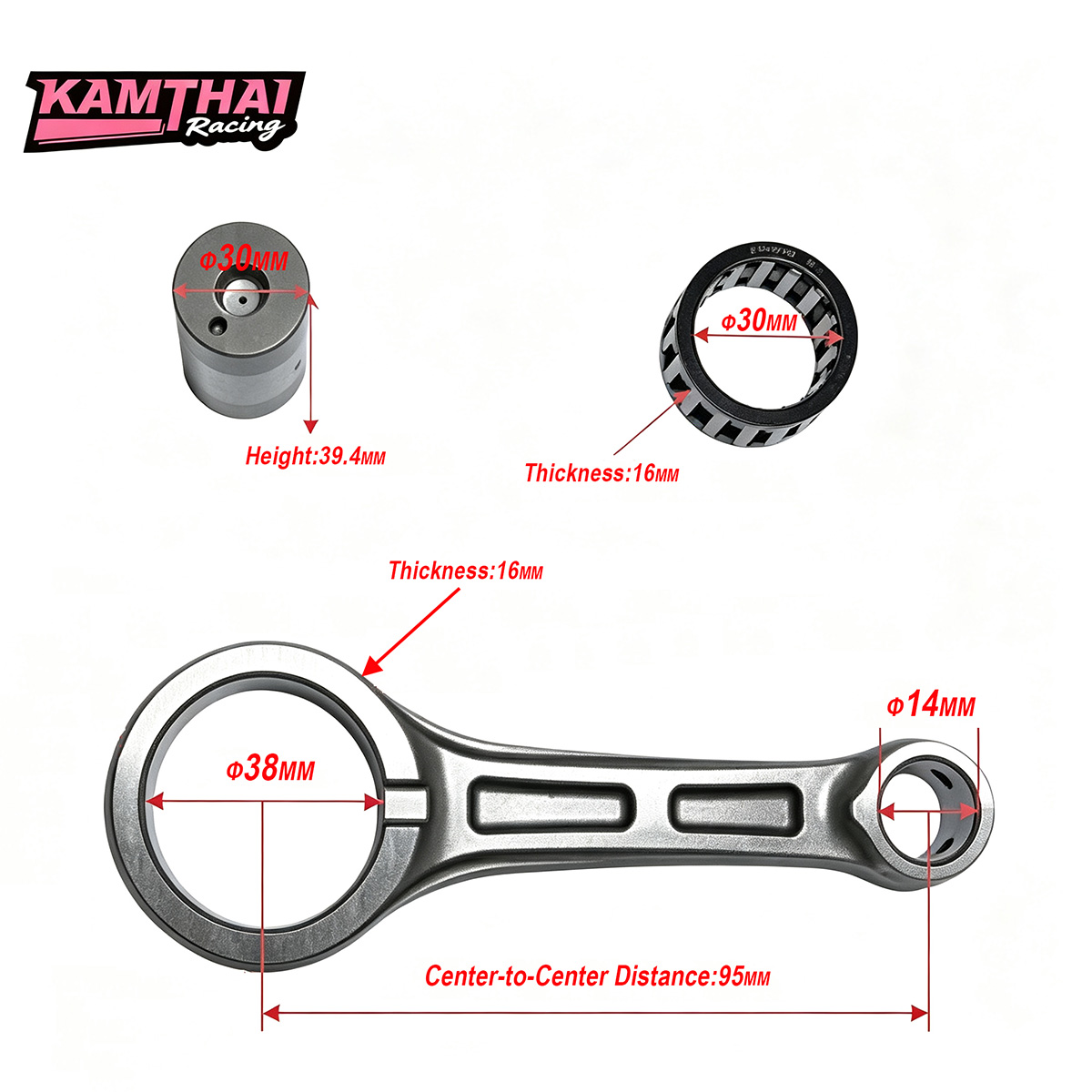KAMTHAI Geschmiedete CNC-gefrä – Motorcycle Crankshaft Bewertung und Preis